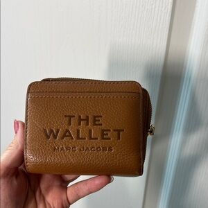Marc Jacobs Tan Leather Wallet